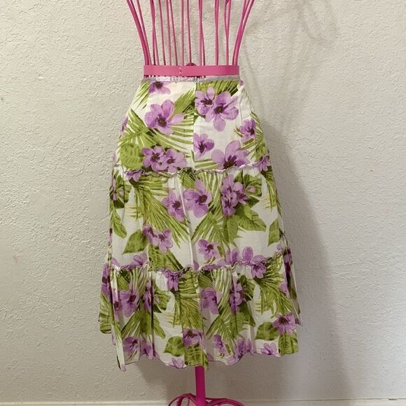 Speechless floral print gypsy ruffle skirt size 3 - Picture 7 of 16